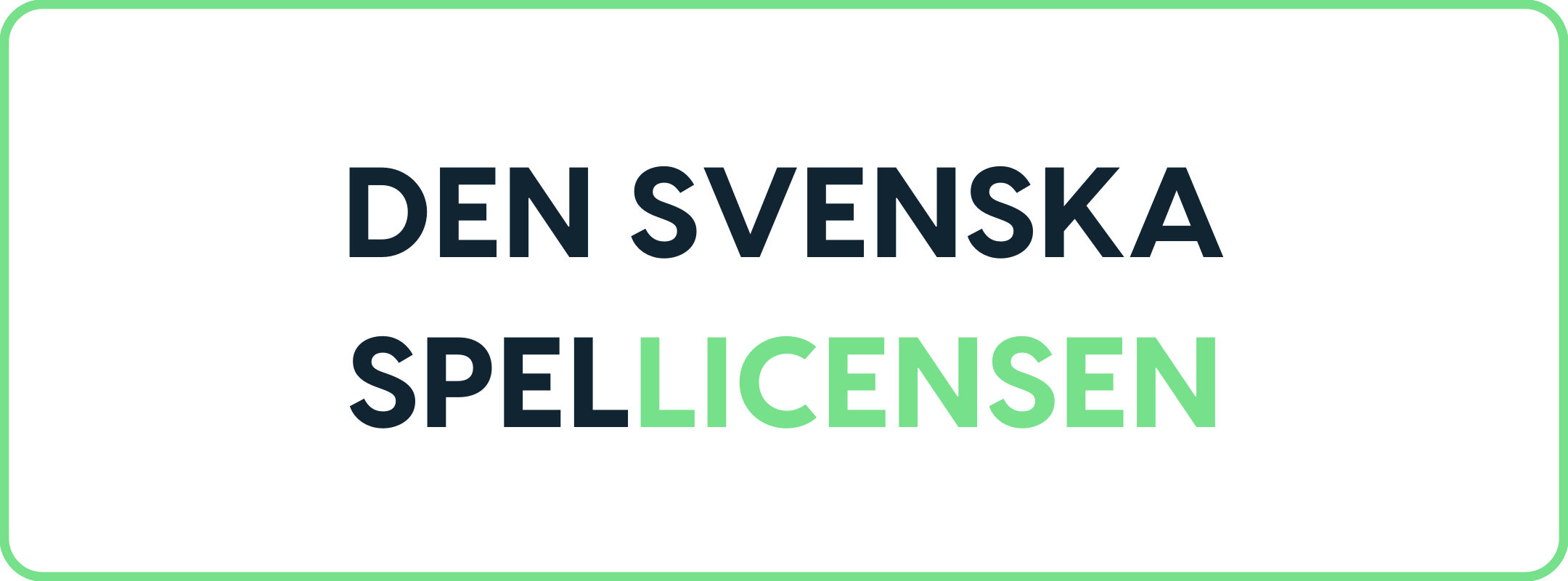 Den svenska licensen